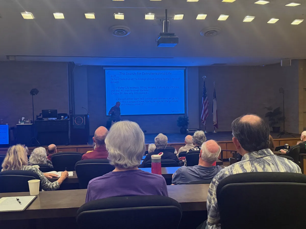 Xiang Yun Temple Monastics Visit Osher Lifelong Learning Institute (OLLI) at The University of Texas at Austin